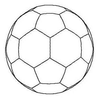 Instant Digital Download 4 Sport Balls Linework..