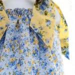 Size 2 T Lined Spring Easter Pullover Dress Moda..